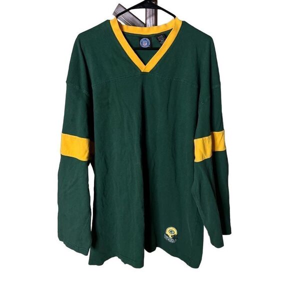 VTG 2000 Green Bay Packers Long Sleeve Top XXL - Picture 1 of 5